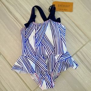 French Toddler Girls bathing suit - Jean Bourget